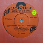 Lloyd Cole And The Commotions ‎– Jennifer She Said- Vinyl 7" Record - Opened  - Very-Good Quality (VG) - C-Plan Audio