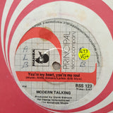 Modern Talking ‎– You're My Heart, You're My Soul - Vinyl 7" Record - Very-Good+ Quality (VG+) - C-Plan Audio