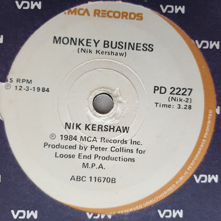 Nik Kershaw ‎– Wouldn't It Be Good - Vinyl 7" Record - Opened  - Very-Good Quality (VG) - C-Plan Audio