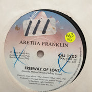 Aretha Franklin ‎– Freeway Of Love - Vinyl 7" Record - Opened  - Very-Good Quality (VG) - C-Plan Audio