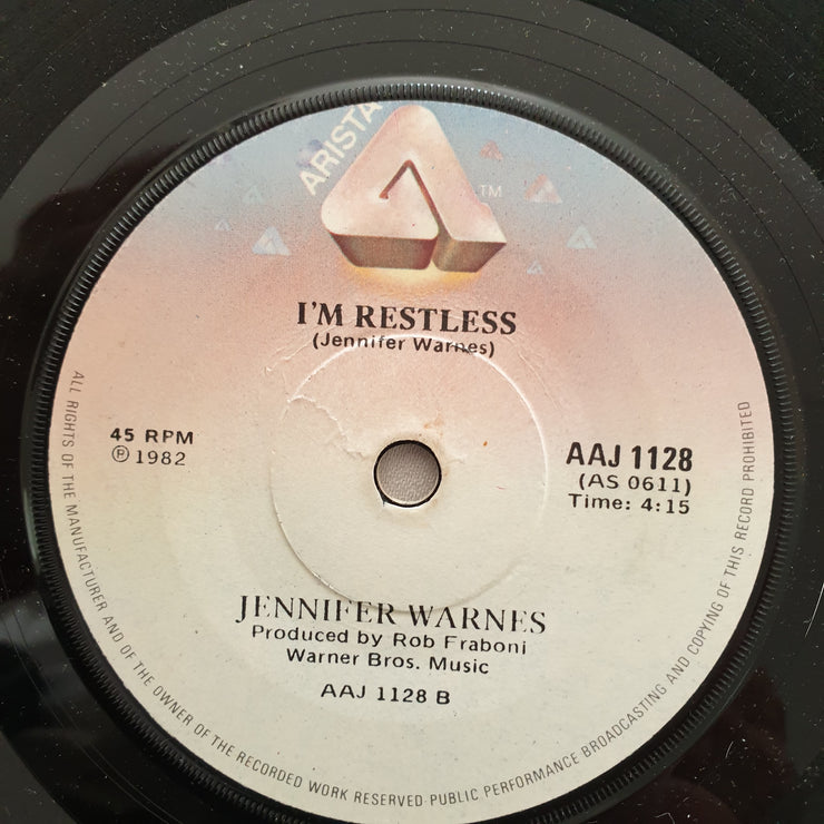 Jennifer Warnes ‎– Could It Be Love - Vinyl 7" Record - Opened  - Very-Good Quality (VG) - C-Plan Audio