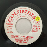 Mitch Miller And His Sing-Along Chorus ‎– Holiday For Lovers - Vinyl 7" Record - Very-Good+ Quality (VG+) - C-Plan Audio