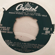 Nat King Cole ‎– Moods In Song - Vinyl 7" Record - Very-Good- Quality (VG-) - C-Plan Audio