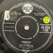 Della Reese ‎– Someday - Vinyl 7" Record - Opened  - Good+ Quality (G+) - C-Plan Audio