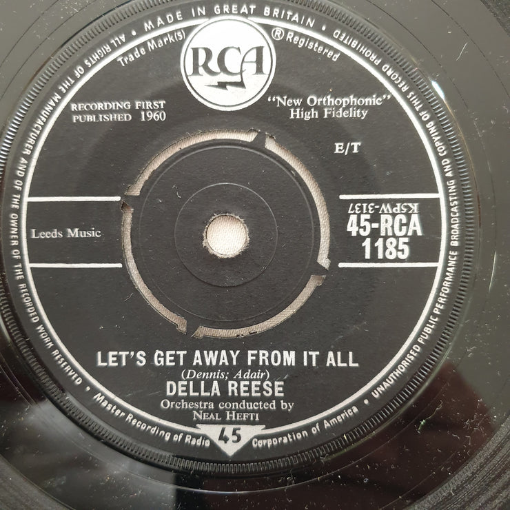 Della Reese ‎– Someday - Vinyl 7" Record - Opened  - Good+ Quality (G+) - C-Plan Audio