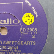 Dianne Todd & Robin Dalton - Snowflakes and Seethearts - Vinyl 7" Record - Very-Good+ Quality (VG+) - C-Plan Audio