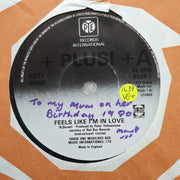 Kelly Marie ‎– Feels Like I'm In Love - Vinyl 7" Record - Very-Good+ Quality (VG+) - C-Plan Audio