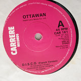 Ottawan ‎– D.I.S.C.O. - Vinyl 7" Record - Very-Good+ Quality (VG+) - C-Plan Audio