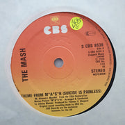 The Mash ‎– Theme From M*A*S*H (Suicide Is Painless) - Vinyl 7" Record - Opened  - Very-Good Quality (VG) - C-Plan Audio