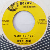 Gisi Stearns - The Lips of a Stranger - Vinyl 7" Record - Very-Good+ Quality (VG+) - C-Plan Audio