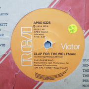 The Guess Who ‎– Clap For The Wolfman - Vinyl 7" Record - Opened  - Very-Good Quality (VG) - C-Plan Audio