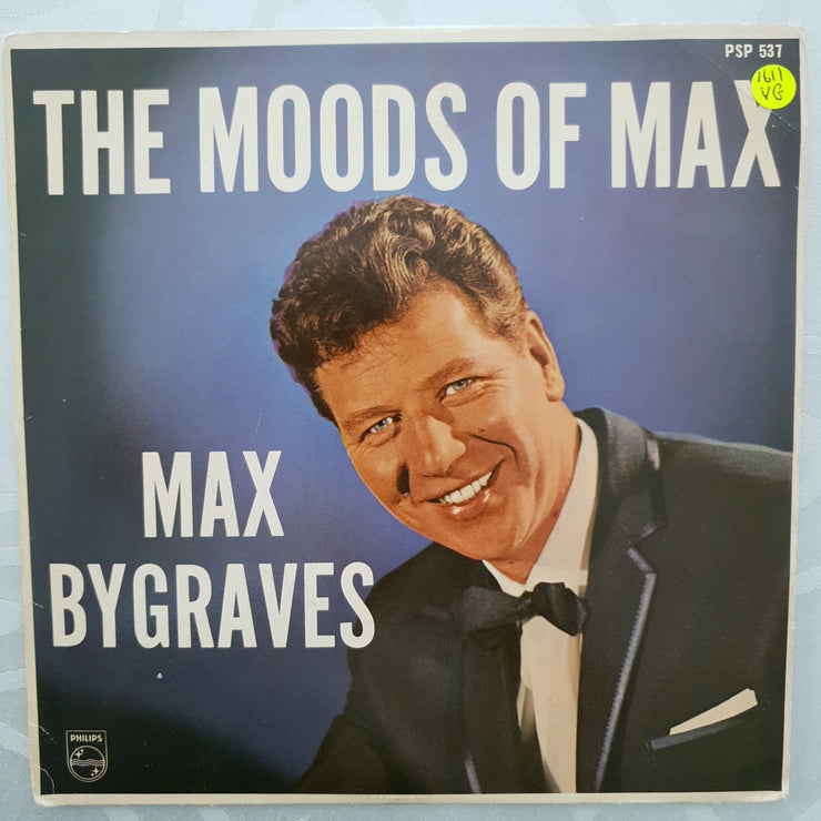Max Bygraves ‎– The Moods Of Max -Vinyl 7" Record - Opened  - Very-Good Quality (VG) - C-Plan Audio