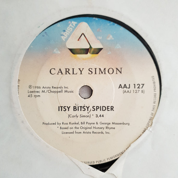 Carly Simon ‎– Coming Around Again - Vinyl 7" Record - Very-Good+ Quality (VG+) - C-Plan Audio