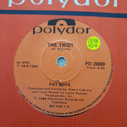 Fat Boys ‎– The Twist - Vinyl 7" Record - Very-Good+ Quality (VG+) - C-Plan Audio