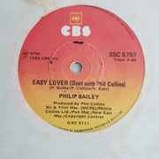 Philip Bailey Duet With Phil Collins ‎– Easy Lover - Vinyl 7" Record - Very-Good+ Quality (VG+) - C-Plan Audio