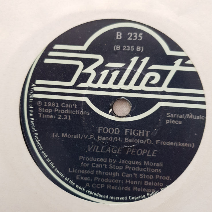 Village People ‎– Do You Wanna Spend The Night - Vinyl 7" Record - Very-Good+ Quality (VG+) - C-Plan Audio