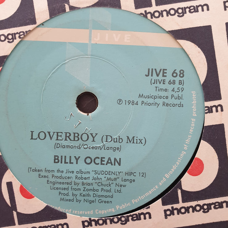 Billy Ocean ‎– Loverboy - Vinyl 7" Record - Good+ Quality (G+) - C-Plan Audio