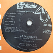Hot Butter ‎– Popcorn / At The Movies Vinyl 7" Record - Very-Good+ Quality (VG+) - C-Plan Audio
