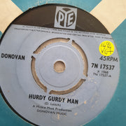 Donovan ‎– Hurdy Gurdy Man - Vinyl 7" Record - Very-Good+ Quality (VG+) - C-Plan Audio