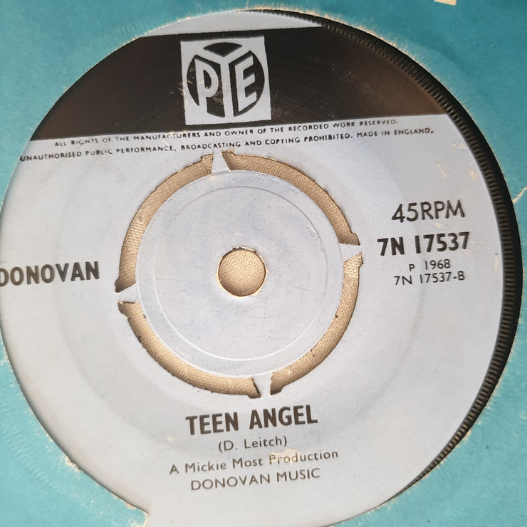 Donovan ‎– Hurdy Gurdy Man - Vinyl 7" Record - Very-Good+ Quality (VG+) - C-Plan Audio