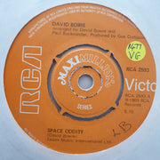 David Bowie ‎– Space Oddity - Vinyl 7" Record - Opened  - Very-Good Quality (VG) - C-Plan Audio