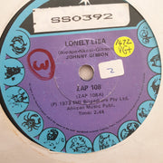 Johnny Gibson ‎– Lonely Lisa - Vinyl 7" Record - Very-Good+ Quality (VG+) - C-Plan Audio