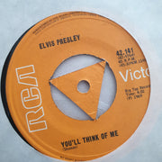 Elvis Presley ‎– Suspicious Minds - Vinyl 7" Record - Very-Good+ Quality (VG+) - C-Plan Audio