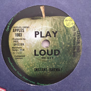 Lennon/Ono ‎– Instant Karma! - Vinyl 7" Record - Very-Good+ Quality (VG+) - C-Plan Audio