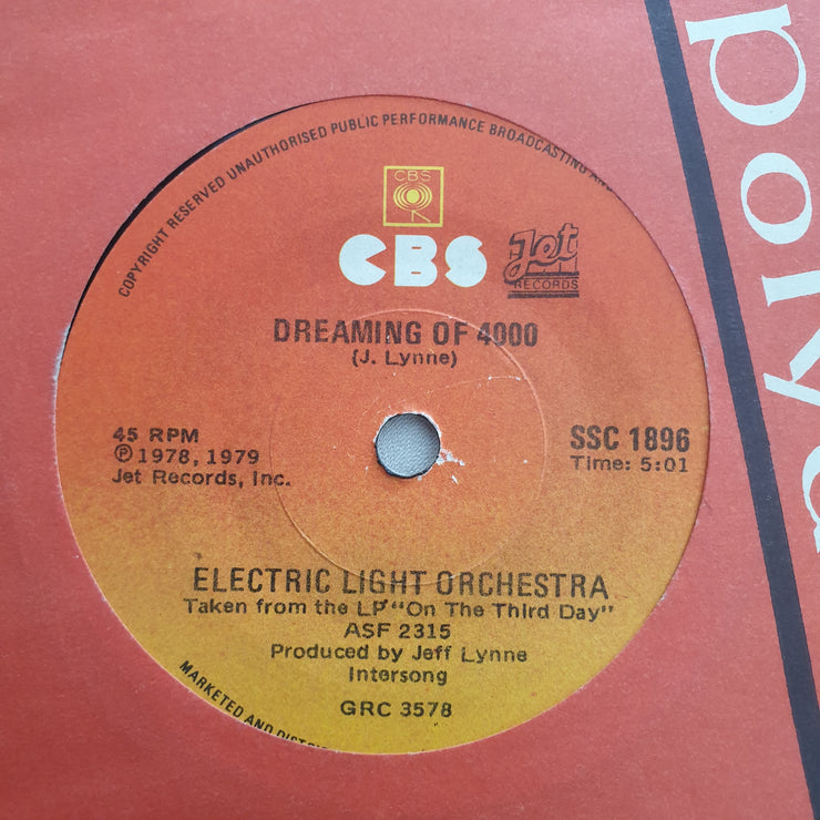 Electric Light Orchestra ‎– Don't Bring Me Down - Vinyl 7" Record - Very-Good+ Quality (VG+) - C-Plan Audio