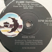Real Life ‎– Face To Face - Vinyl 7" Record - Very-Good+ Quality (VG+) - C-Plan Audio