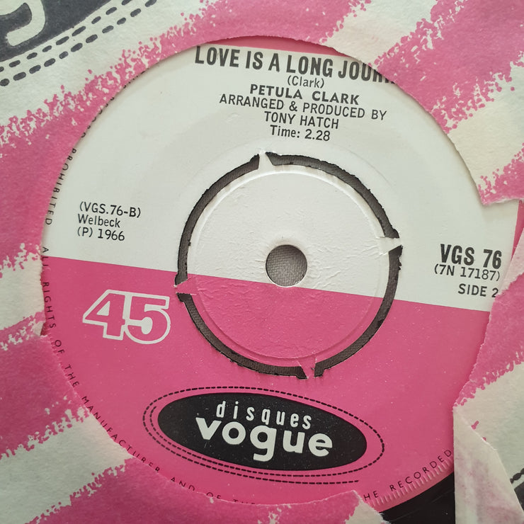 Petula Clark ‎– Who Am I - Vinyl 7" Record - Very-Good+ Quality (VG+) - C-Plan Audio