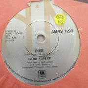 Herb Alpert ‎– Rise - Vinyl 7" Record - Opened  - Very-Good Quality (VG) - C-Plan Audio