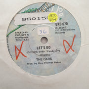 The Cars ‎– Let's Go - Vinyl 7" Record - Very-Good+ Quality (VG+) - C-Plan Audio