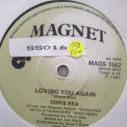Chris Rea ‎– Loving You Again - Vinyl 7" Record - Very-Good+ Quality (VG+) - C-Plan Audio