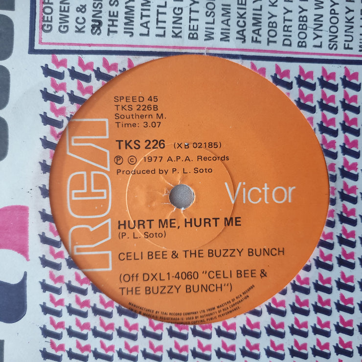 Celi Bee & The Buzzy Bunch ‎– Superman - Vinyl 7" Record - Very-Good+ Quality (VG+) - C-Plan Audio