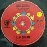 Allan Sherman ‎– Hello Muddah! Hello Fadduh! - Vinyl 7" Record - Good Quality (G) - C-Plan Audio