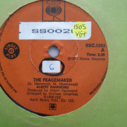 Albert Hammond ‎– The Peacemaker - Vinyl 7" Record - Very-Good+ Quality (VG+) - C-Plan Audio