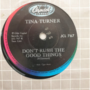 Tina Turner ‎– What's Love Got To Do With It - Vinyl 7" Record - Very-Good+ Quality (VG+) - C-Plan Audio