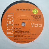 The Primitives ‎– Crash - Vinyl 7" Record - Very-Good+ Quality (VG+) - C-Plan Audio