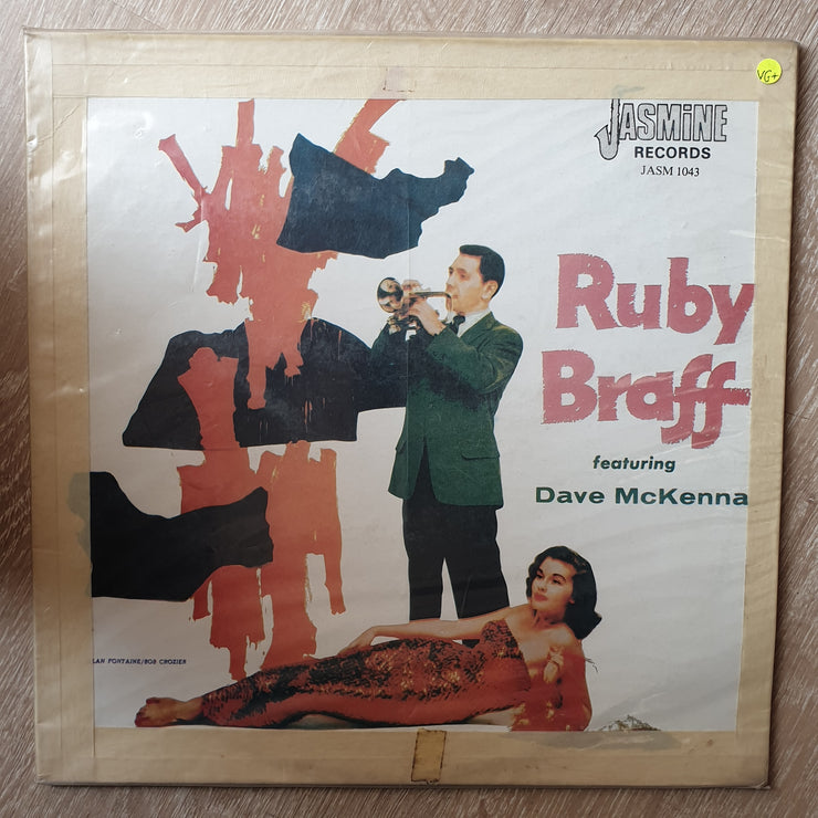 Ruby Braff Featuring Dave McKenna ‎– Ruby Braff ‎– Vinyl LP Record - Opened  - Very-Good+ Quality (VG+) - C-Plan Audio