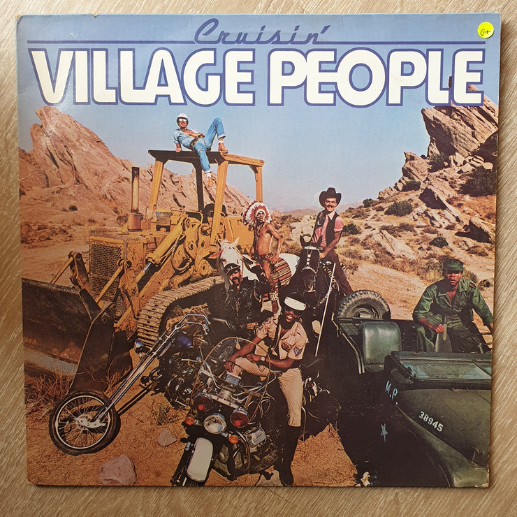 Village People ‎– Cruisin'  ‎– Vinyl LP Record - Opened  - Good+ Quality (G+) - C-Plan Audio