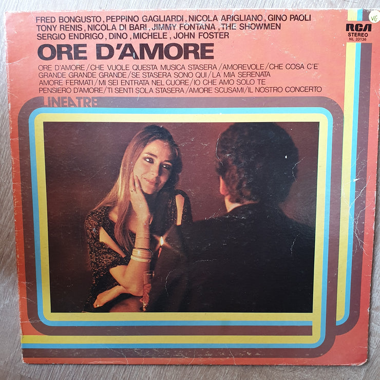Ore D'Amore - Various Artists - Vinyl LP - Opened  - Very-Good Quality (VG) - C-Plan Audio