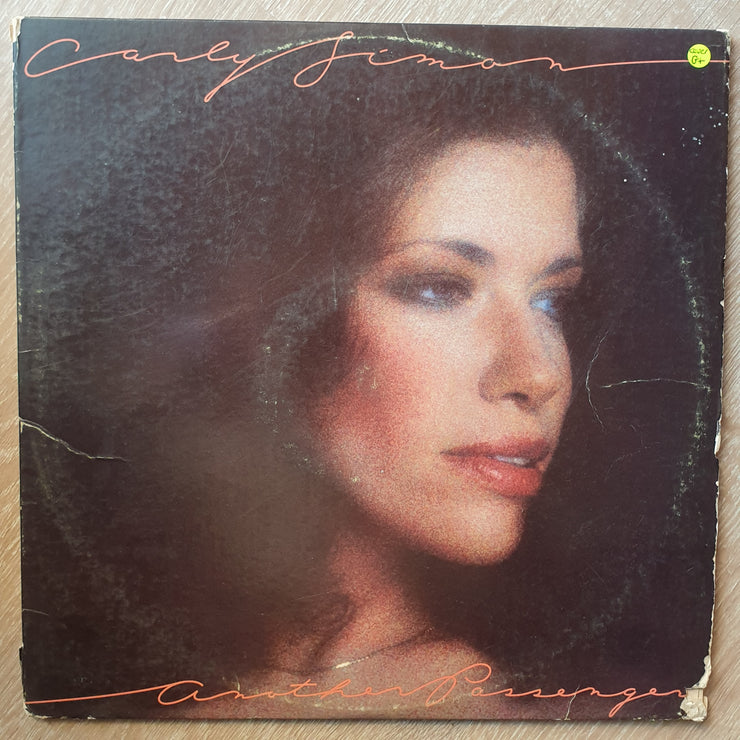 Carly Simon ‎– Another Passenger  ‎– Vinyl LP Record - Opened  - Good+ Quality (G+) - C-Plan Audio