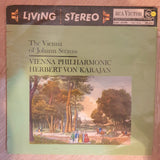 Johann Strauss, Vienna Philharmonic, Herbert von Karajan ‎– The Vienna Of Johann Strauss ‎- Vinyl LP Record - Very-Good Quality (VG) - C-Plan Audio