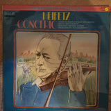 Heifetz Concerto - The Violinist of he Century  - Vinyl LP Record - Very-Good+ Quality (VG+) - C-Plan Audio