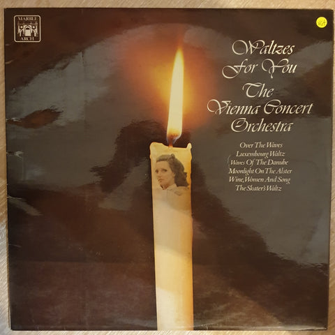 The Vienna Concert Orchestra ‎– Waltzes For You - Vinyl LP Record - Very-Good+ Quality (VG+)