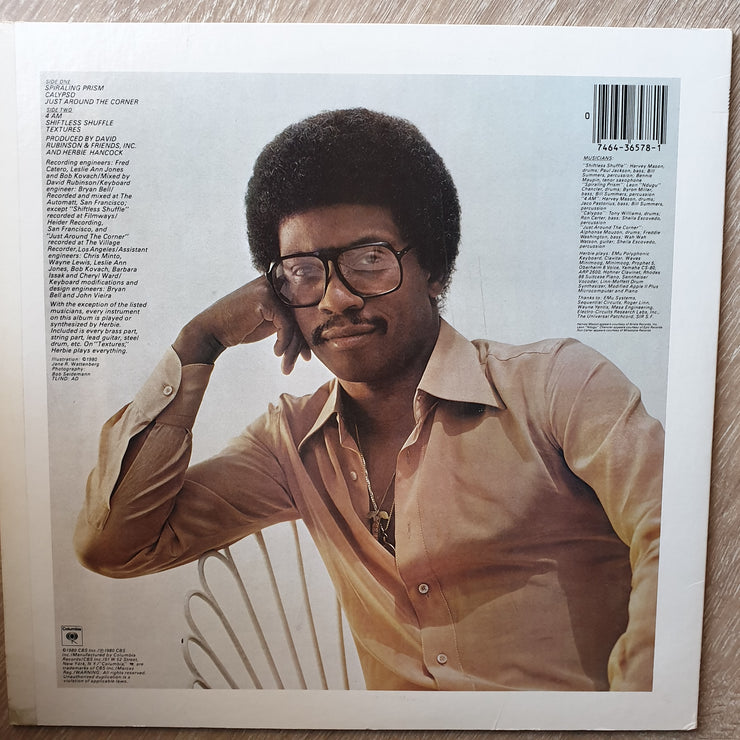 Herbie Hancock ‎– Mr. Hands - Vinyl LP Record - Opened  - Very-Good+ Quality (VG+) - C-Plan Audio