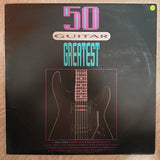 50 Guitar Greatest  - Vinyl LP Record - Opened  - Very-Good+ Quality (VG+) - C-Plan Audio