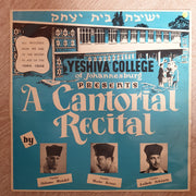 Yeshiva College Of South Africa - A Cantorial Recital - Shlomo Mandel, Moshe Kraus, Leibel Schvartz - Vinyl LP Record - Opened  - Very-Good- Quality (VG-) - C-Plan Audio