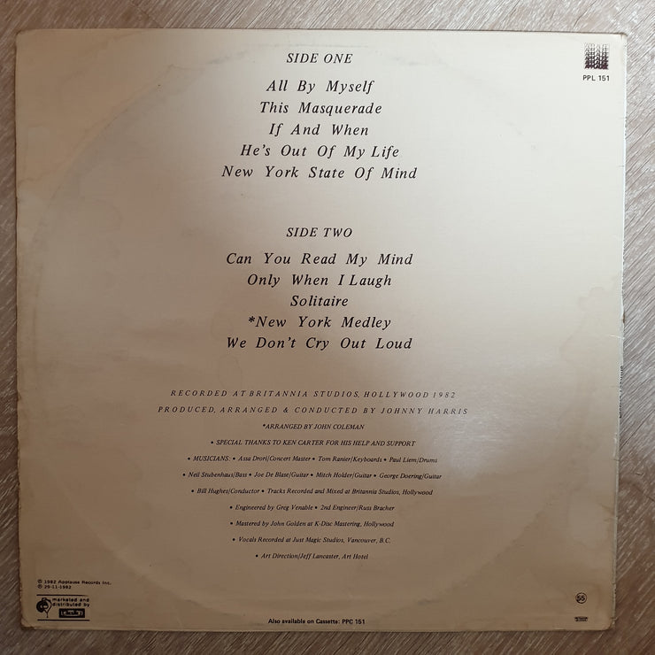 Shirley Bassey - All By Myself  ‎– Vinyl LP Record - Opened  - Good+ Quality (G+) - C-Plan Audio